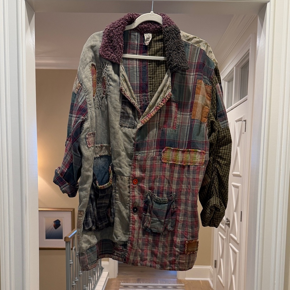Magnolia Pearl Patchwork Plaid Jacket - Multicolor (bw)
